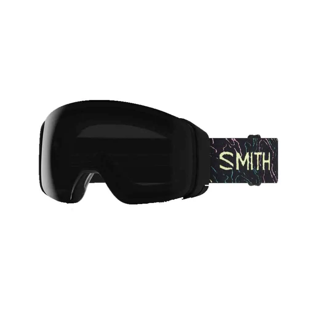 Smith 25/26 4D Mag Low Bridge Fit Goggles - Marion Haerty Ac + Chromapop Sun Black 1