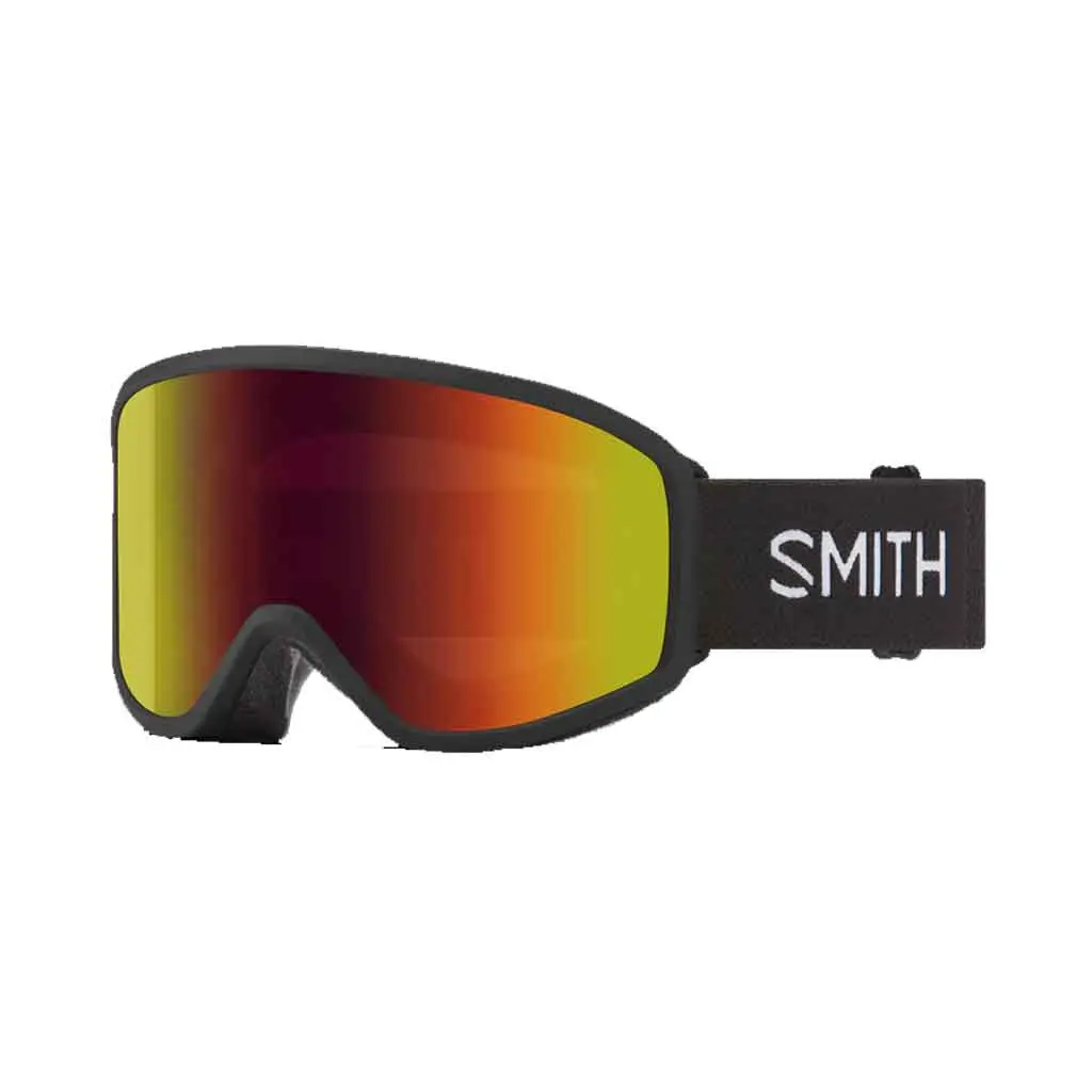 Smith 25/26 Reason Otg Low Bridge Fit - Black - Red Sol-X Mirror 1