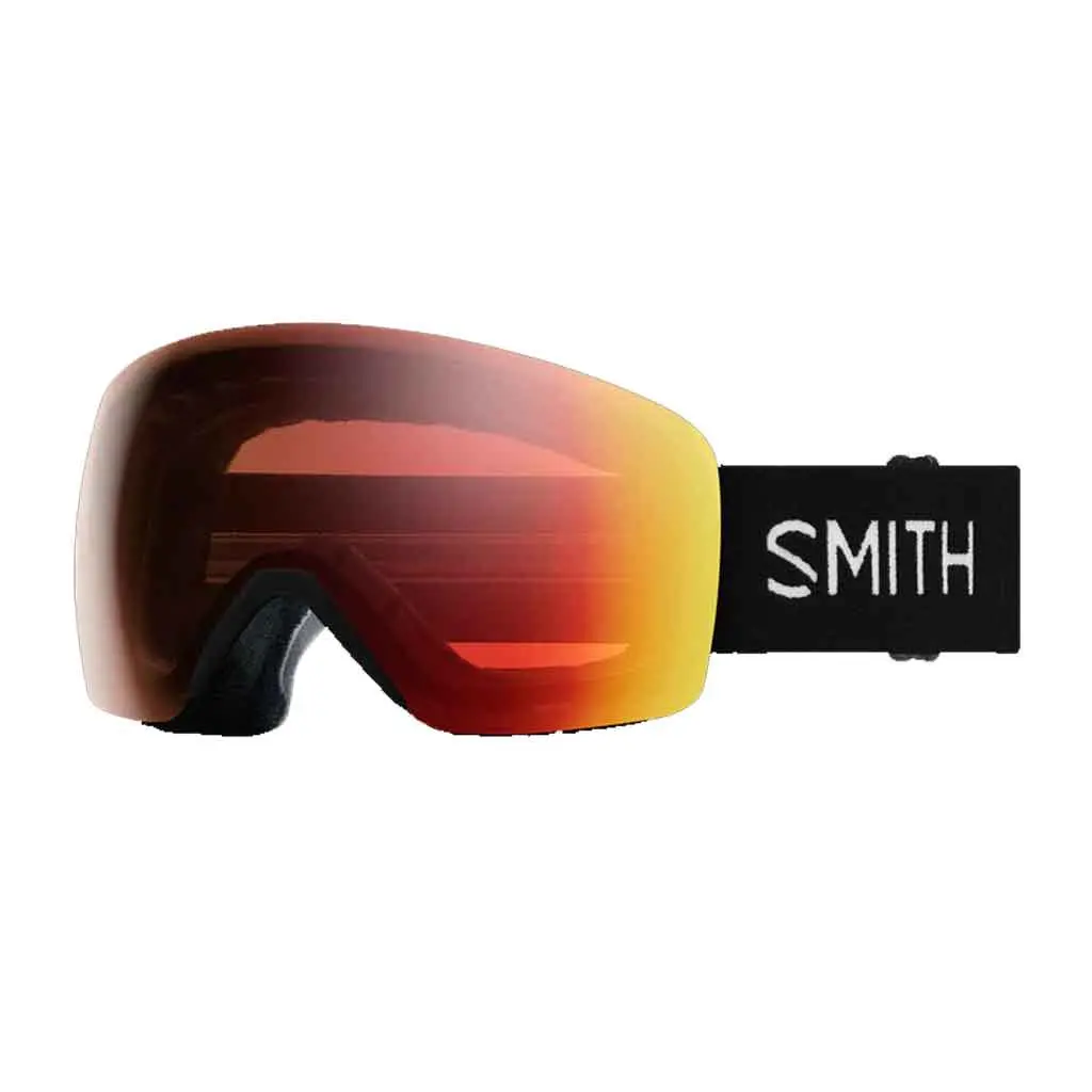 Smith 25/26 Skyline - Black - Chromapop Pro Photochromic Red Mirror 1