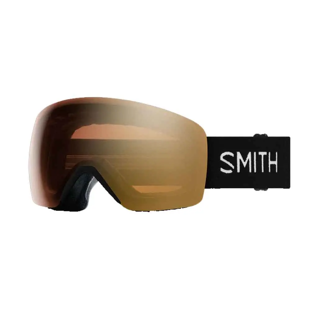 Smith 25/26 Skyline - Black - Chromapop Pro Photochromic Gold Mirror 1