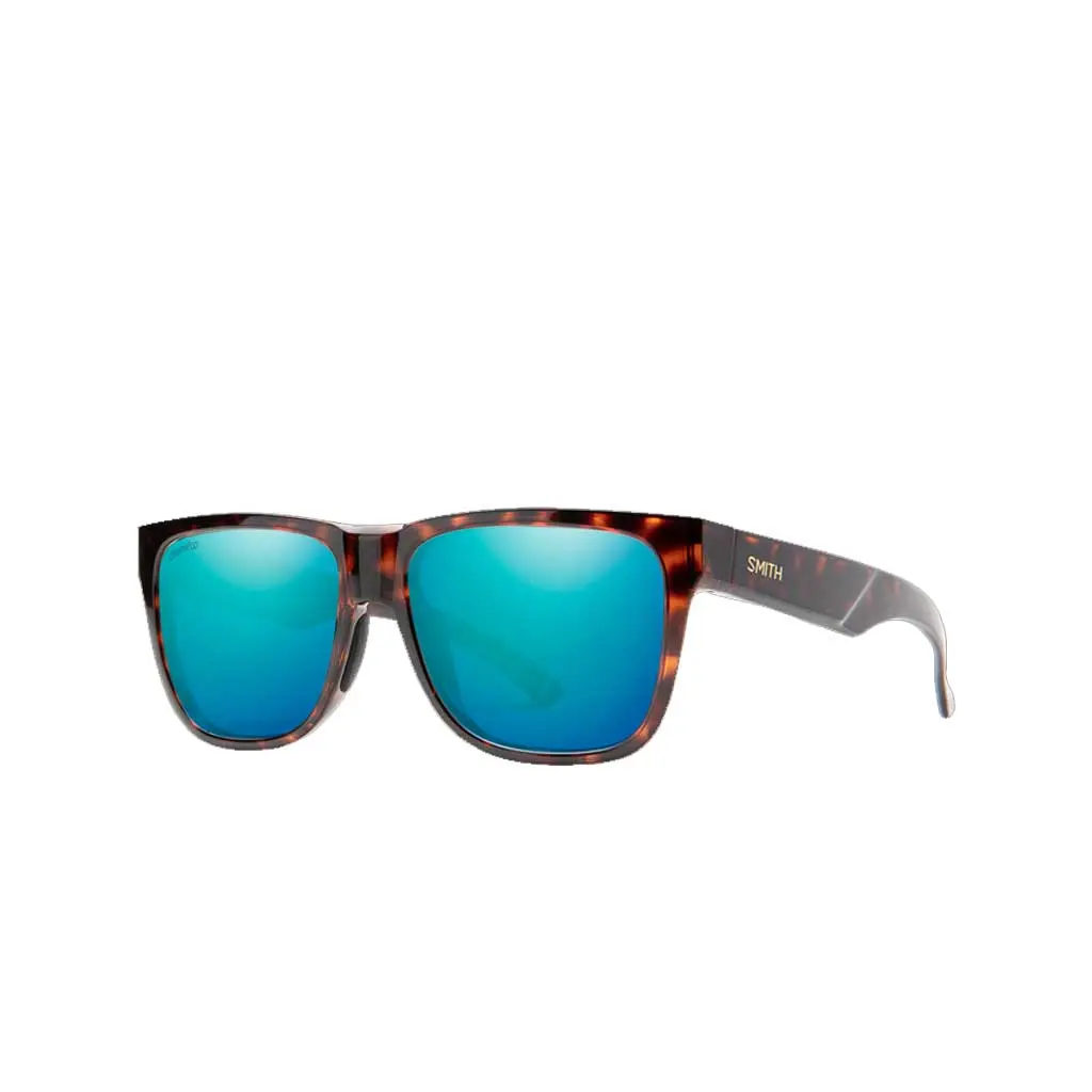 Smith Lowdown 2 - Tortoise + Chromapop Polarized Opal Mirror Lens 1