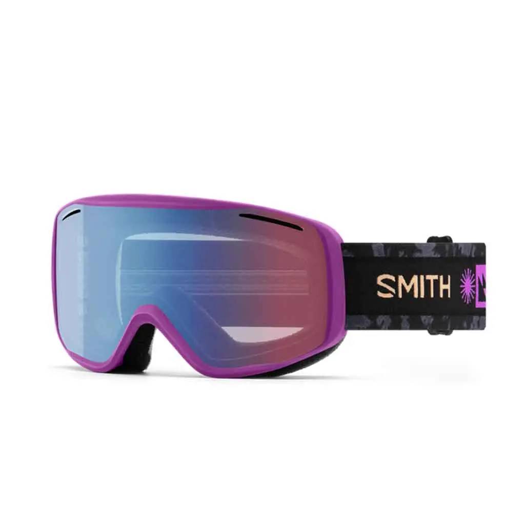 Smith 24/25 Rally Goggles - Vivid Violet + Blue Sensor Mirror Lens 1