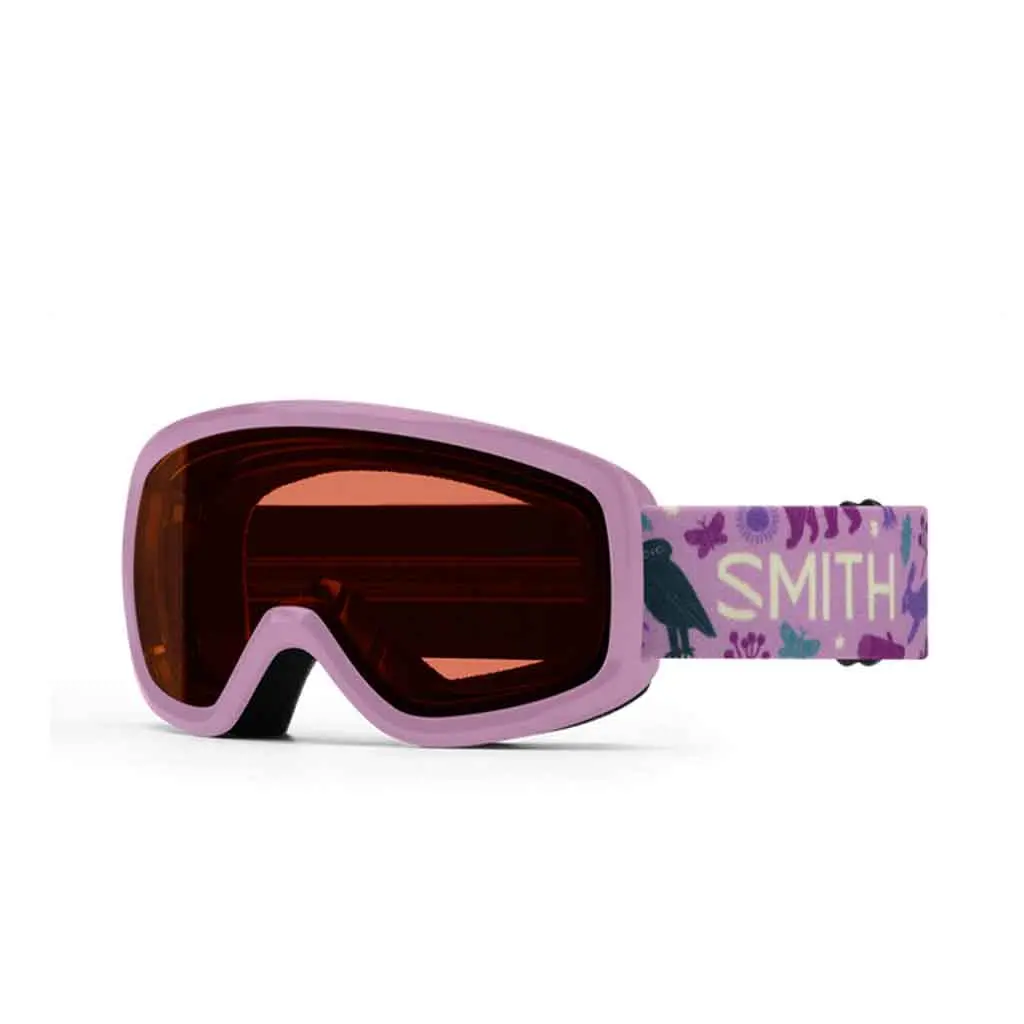 Smith 24/25 Youth Snowday Goggles - Proper Pink Forest Friends + Ignitor Mirror 1