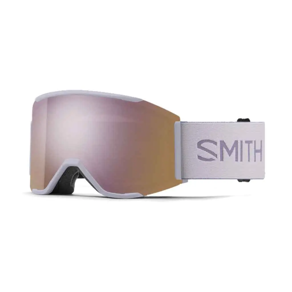 Smith 25/26 Squad Mag Low Bridge Fit Goggles - Lunar Fog + Chromapop Everyday Rose Gold Mirror 1