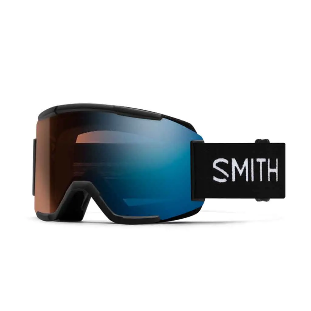 Smith 25/26 Squad Goggles -  Black + Chromapop™ Pro Photochromic Blue Mirror Lens 1