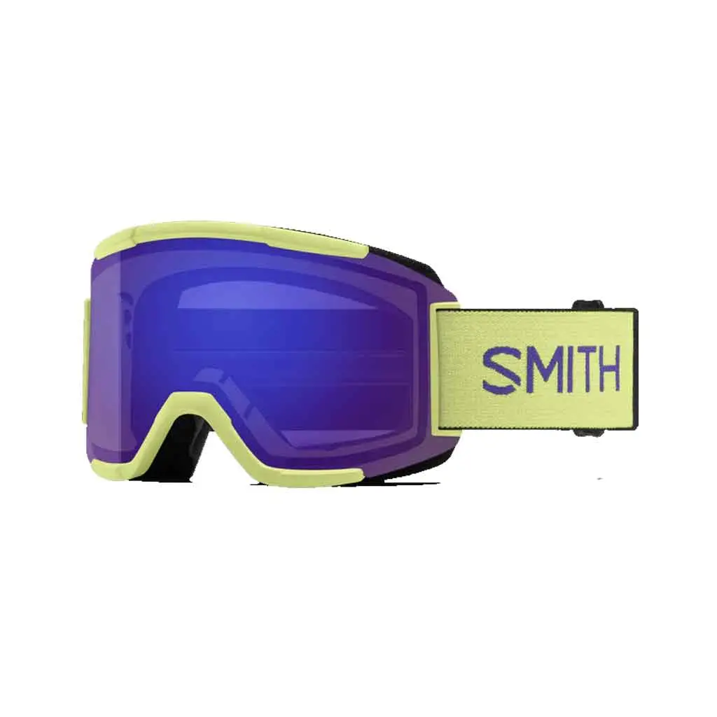 Smith 25/26 Squad Goggles - Serpentine + Chromapop Everyday Violet Mirror 1