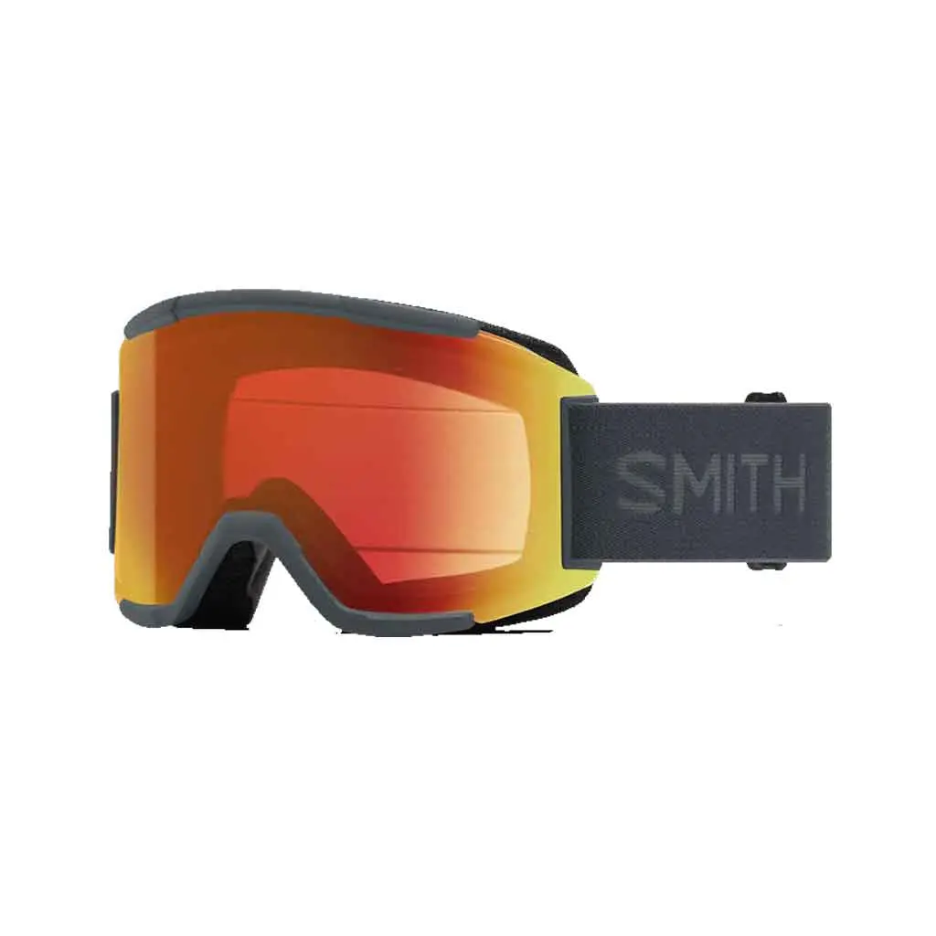 Smith 25/26 Squad Goggles - Slate + Chromapop Everyday Red Mirror 1