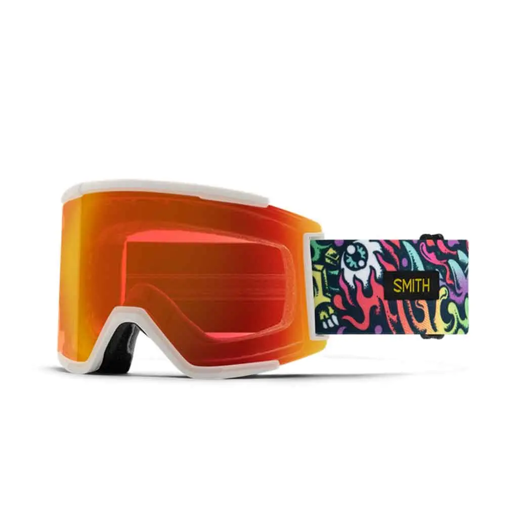 Smith 24/25 Squad Xl Goggles - Artist Series | Tallboy + Chromapop™ Everyday Red Mirror Lens 1