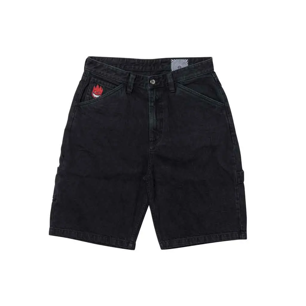 Spitfire Bighead Fill Denim Short - Black 1