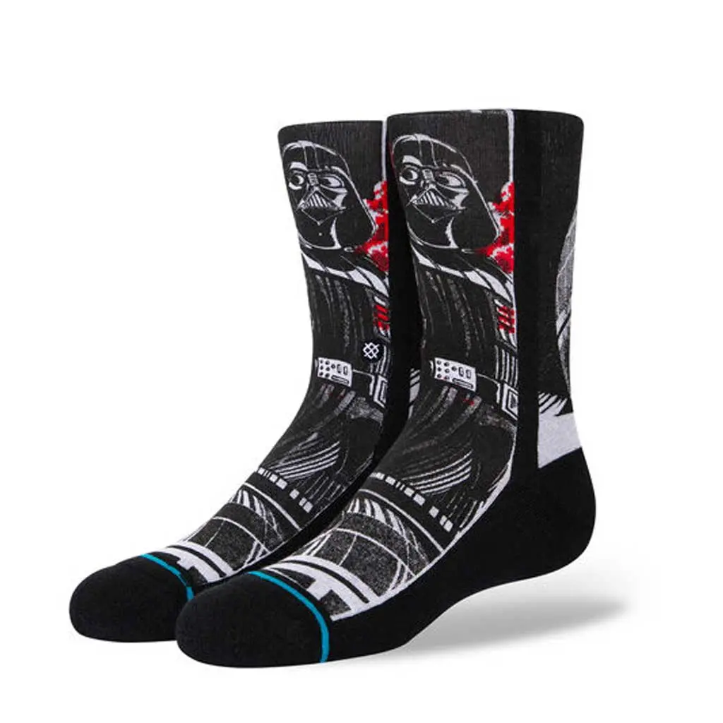 Stance X Star Wars Kids Manga Vader Sock - Black 1