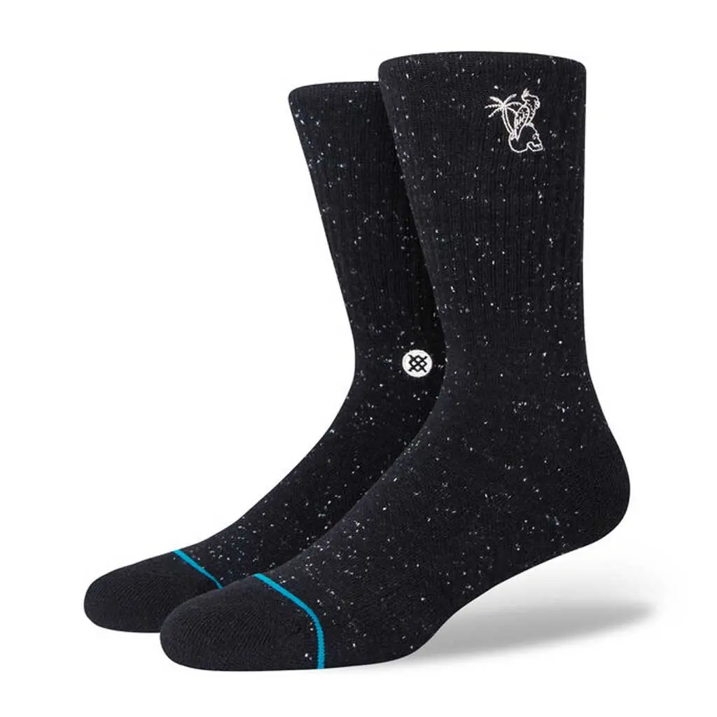 Stance Rip Summer Sock - Black 1