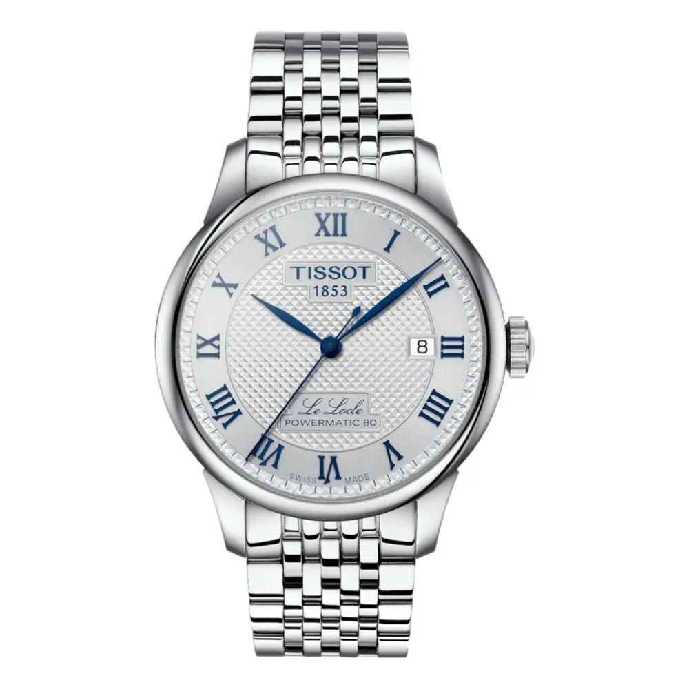 Le Locle Automatique Gent 20Th Anniversary 39.3Mm - Silver On Bracelet 1