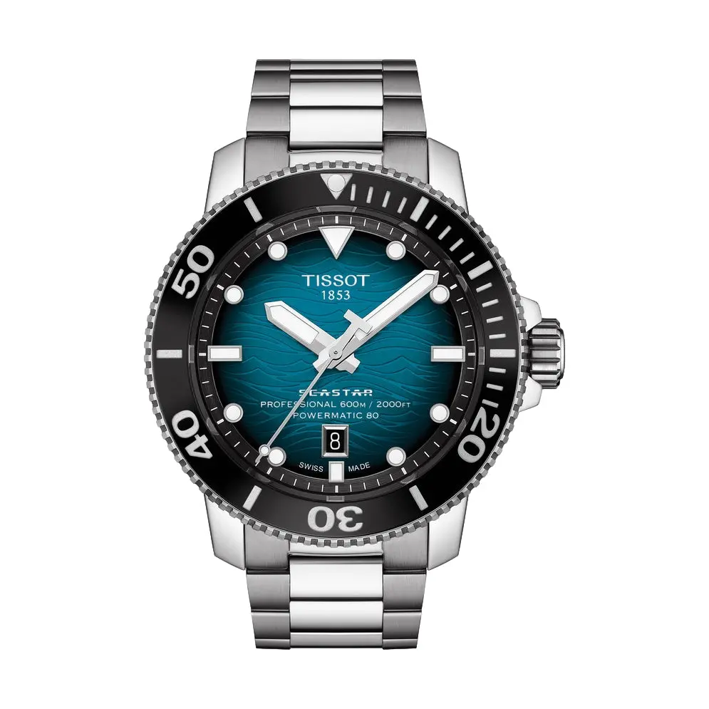 Seastar 2000 Professional Powermatic 80 46Mm - Blue On Bracelet 1