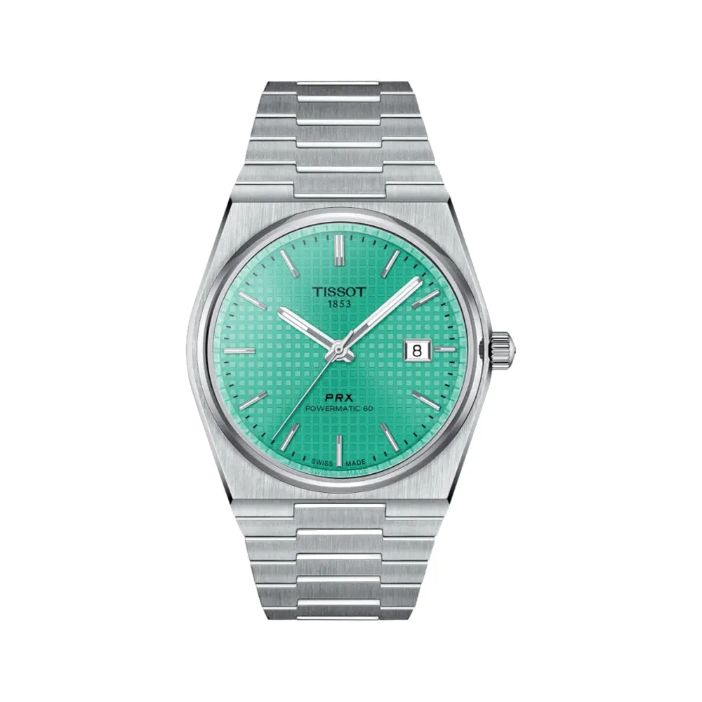 Prx Automatic Powermatic 80 40Mm - Mint Green On Bracelet 1