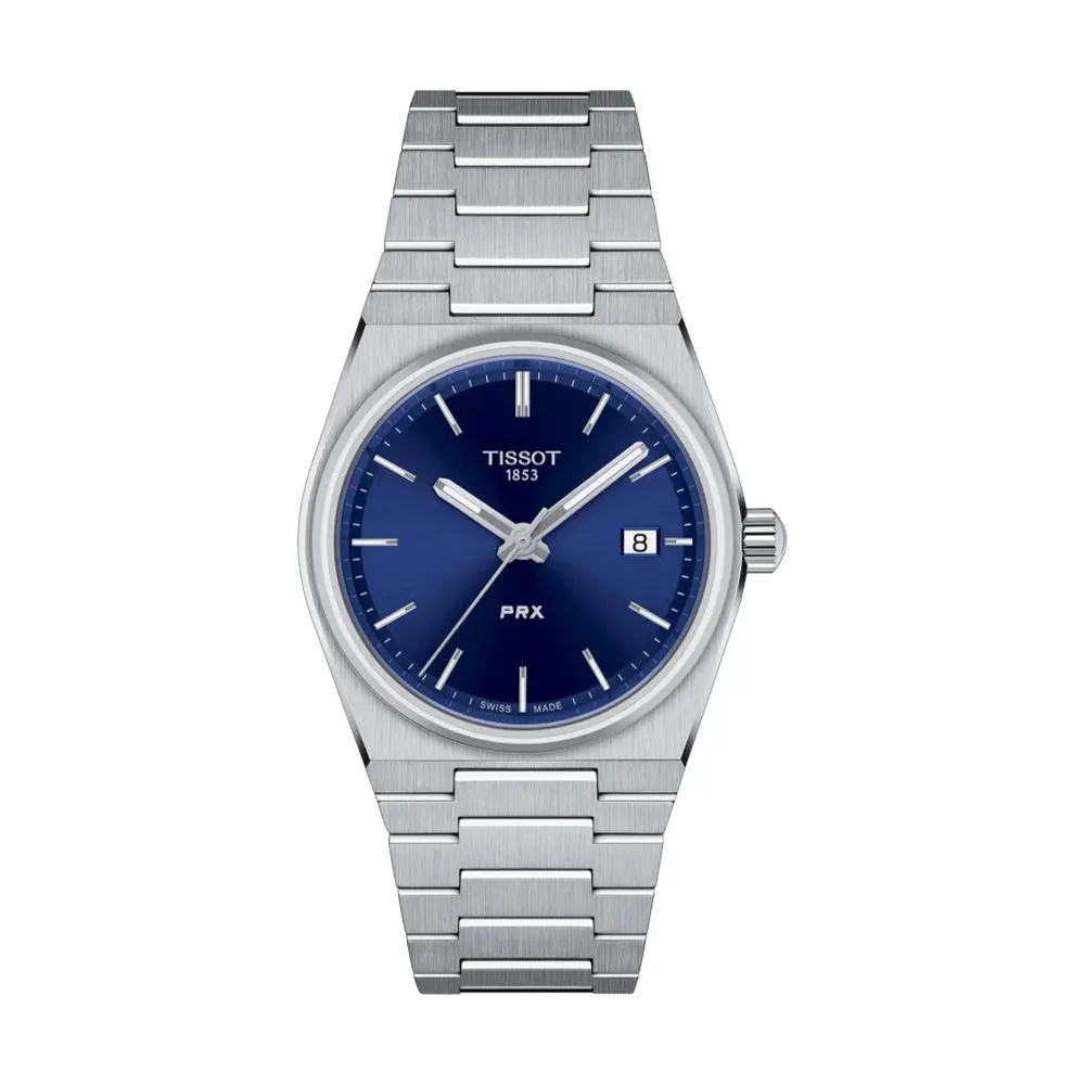 Prx Quartz 35Mm - Blue On Bracelet 1
