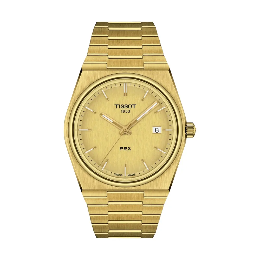 Prx Quartz 40Mm - Gold-Tone On Bracelet 1