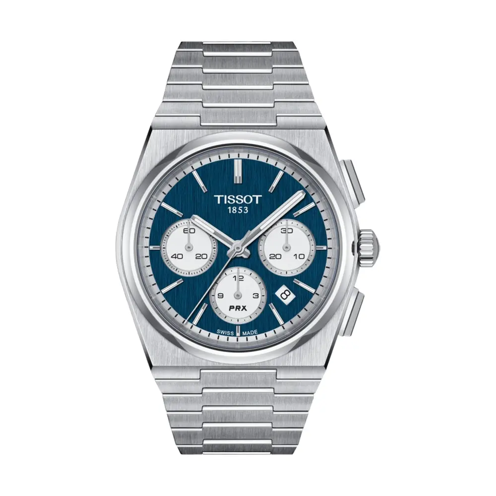 Prx Chronograph 42Mm - Blue On Bracelet 1