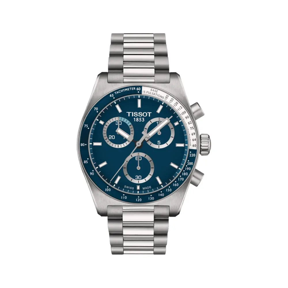 Pr516 Quartz Chronograph 40Mm - Blue On Bracelet 1