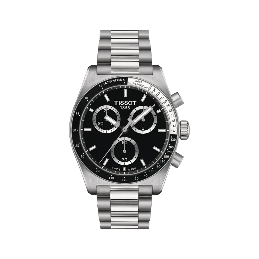 Pr516 Quartz Chronograph 40Mm - Black On Bracelet 1
