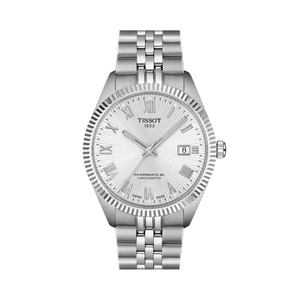 Ballade Powermatic 80 Cosc 39Mm - Silver On Bracelet 1
