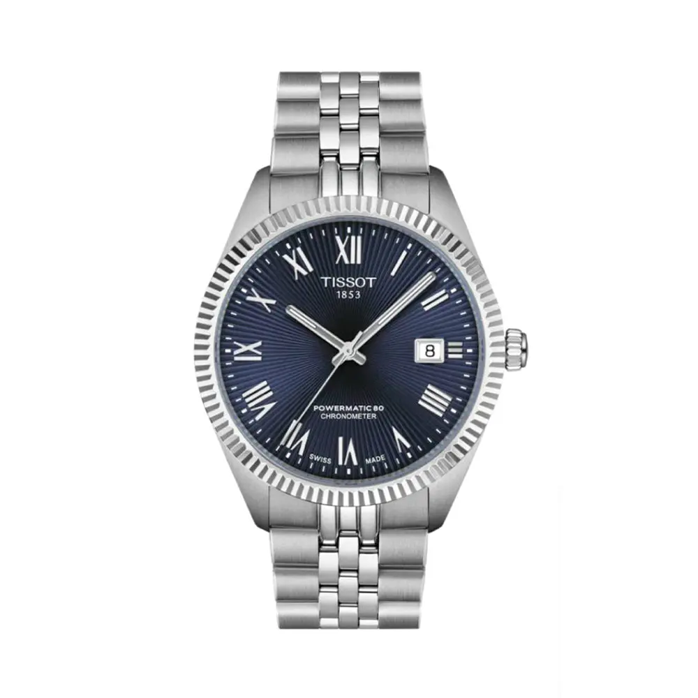 Ballade Powermatic 80 Cosc 39Mm - Blue On Bracelet 1
