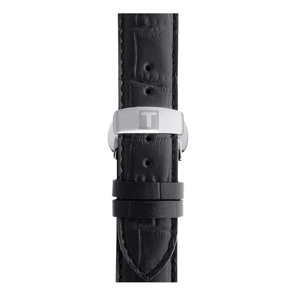 Tissot Official Black Leather Strap 19Mm 1