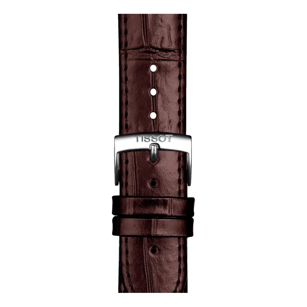 Tissot Official Brown Leather Strap 20Mm 1