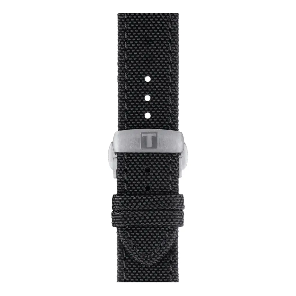 Tissot Official Black Fabric Strap 21Mm 1