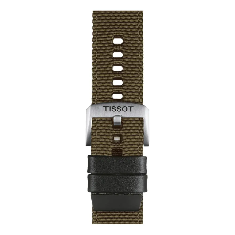 Tissot Official Khaki Fabric Strap 22Mm 1