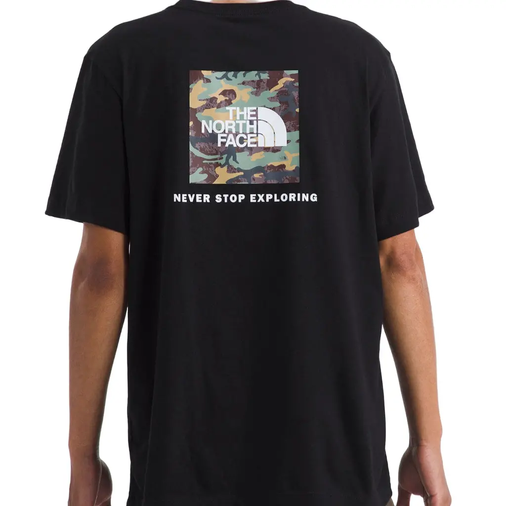 The North Face Evolution Box Camo Fill S/S Tee - Tnf Black Jk3 1