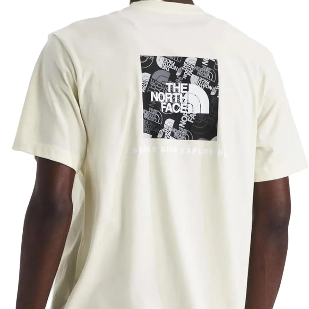 The North Face Evolution Box Toss Fill S/S Tee - White Dune Qli 1