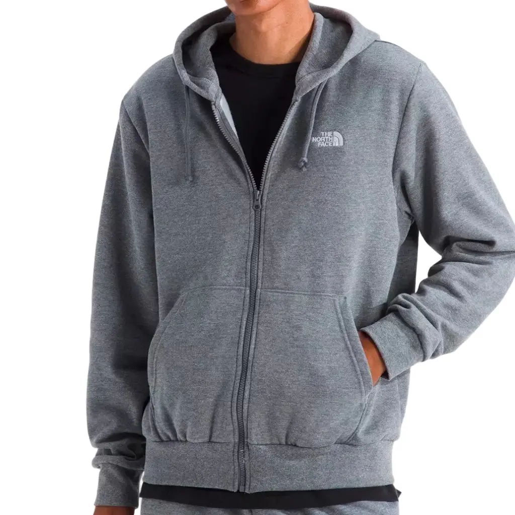 The North Face Evolution Half Dome Full Zip Hoodie - Tnf Mid Grey Cqi 1