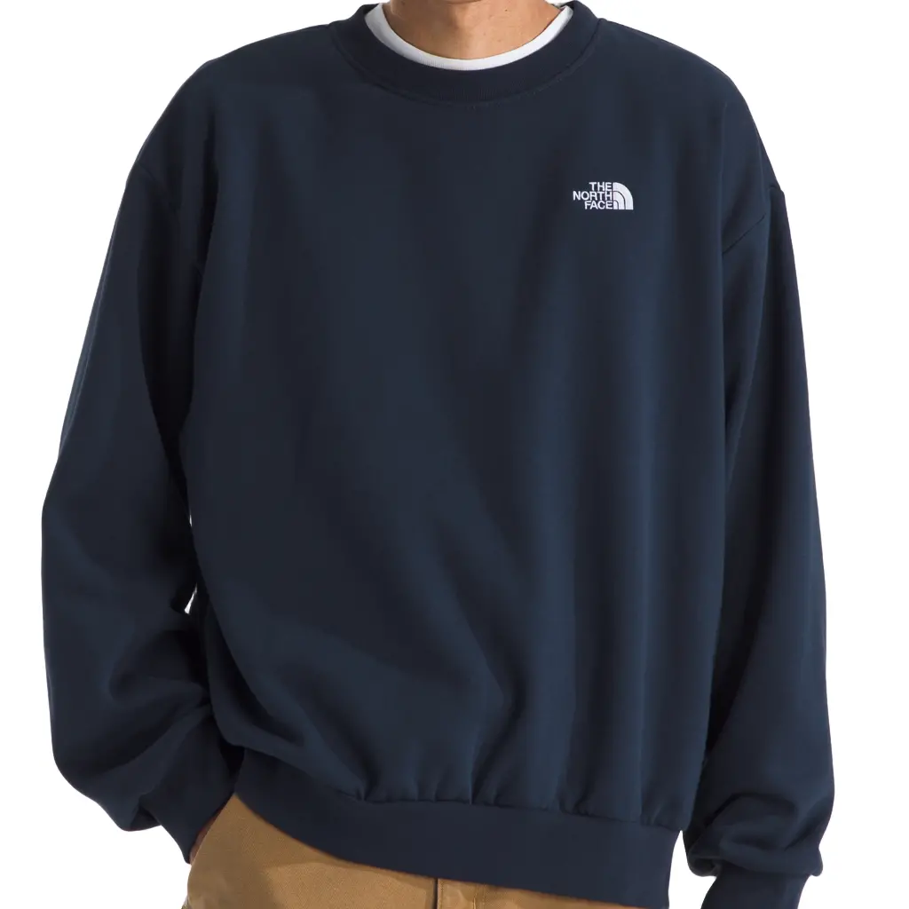 The North Face Evolution Simple Dome Oversized Crew - Summit Navy 8K2 1