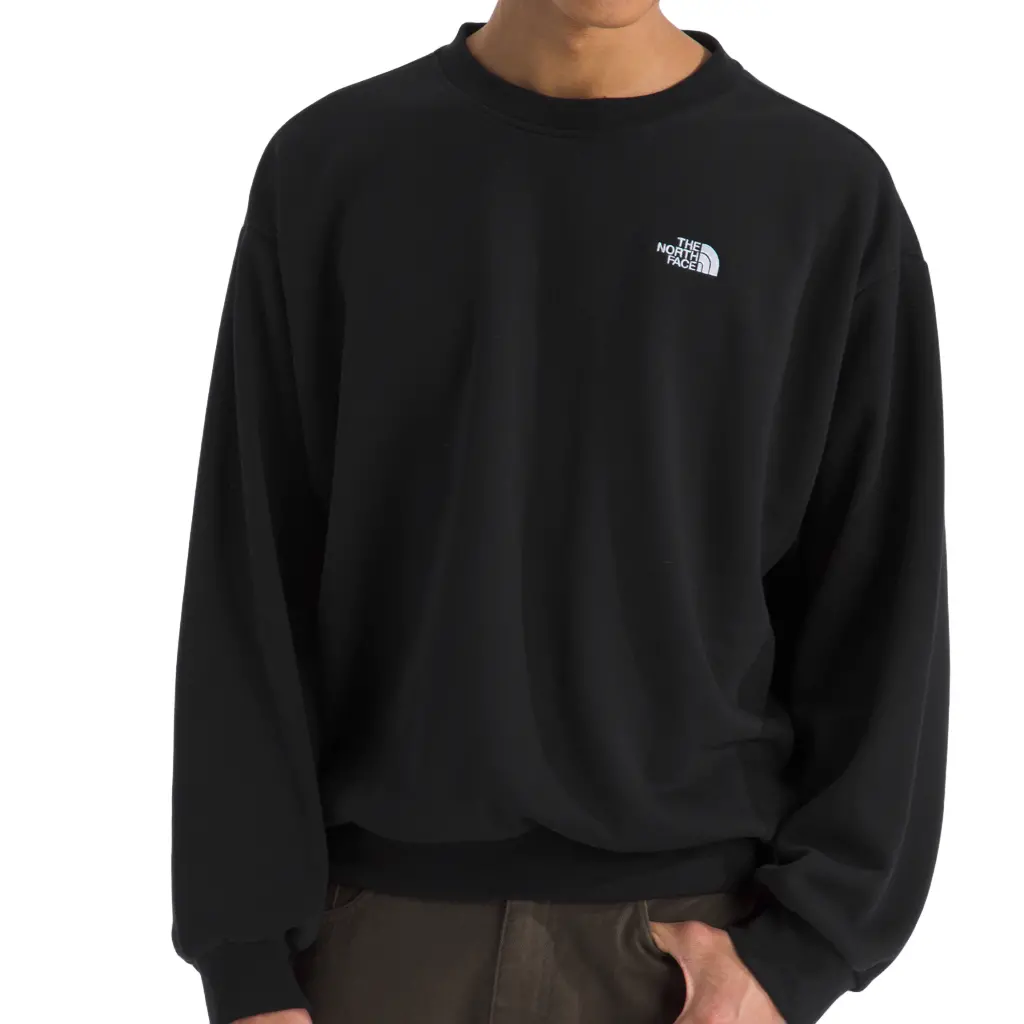 The North Face Evolution Simple Dome Oversized Crew - Tnf Black Jk3 1