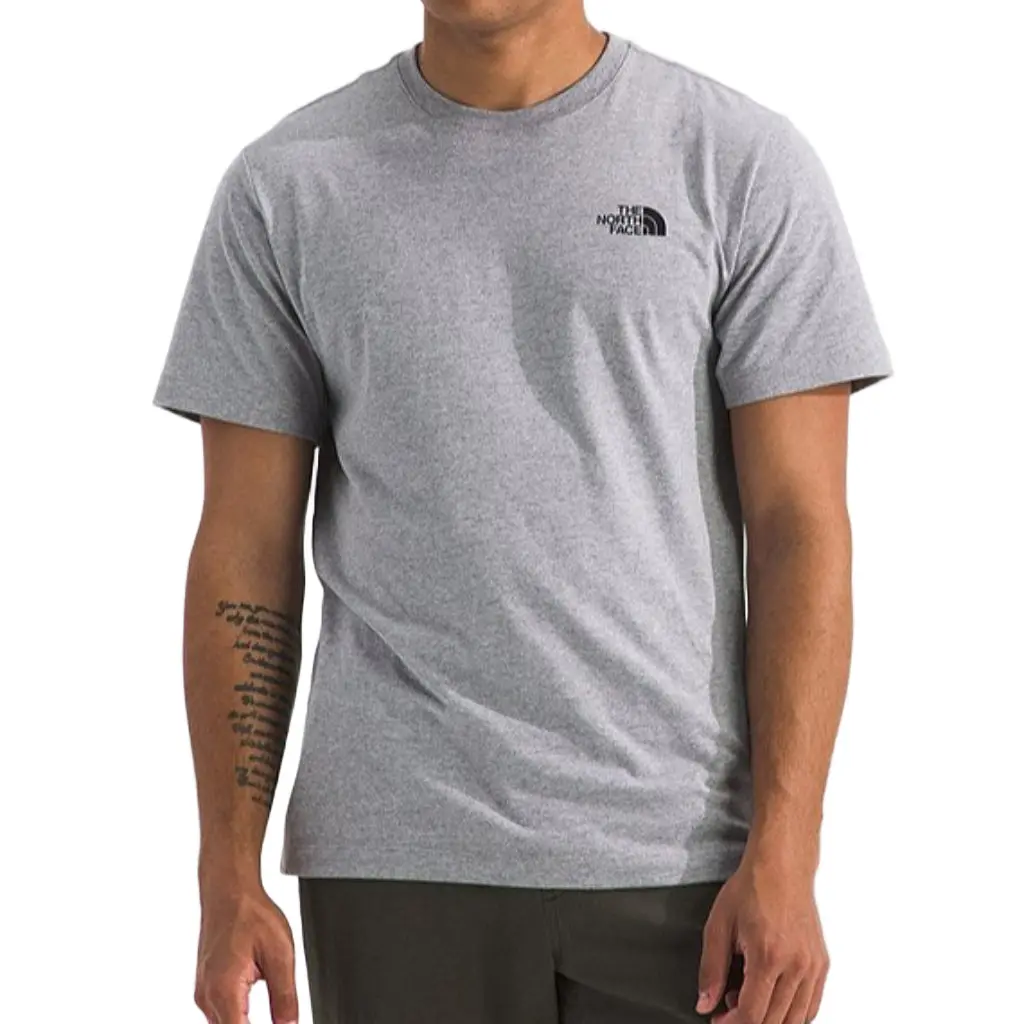 The North Face Evolution Sketch Logo Graphic S/S Tee - Pale Grey Cqo 2