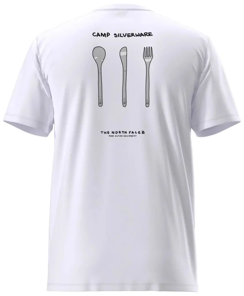 The North Face Evolution Sketch Logo Graphic S/S Tee - Tnf White Fn4 1