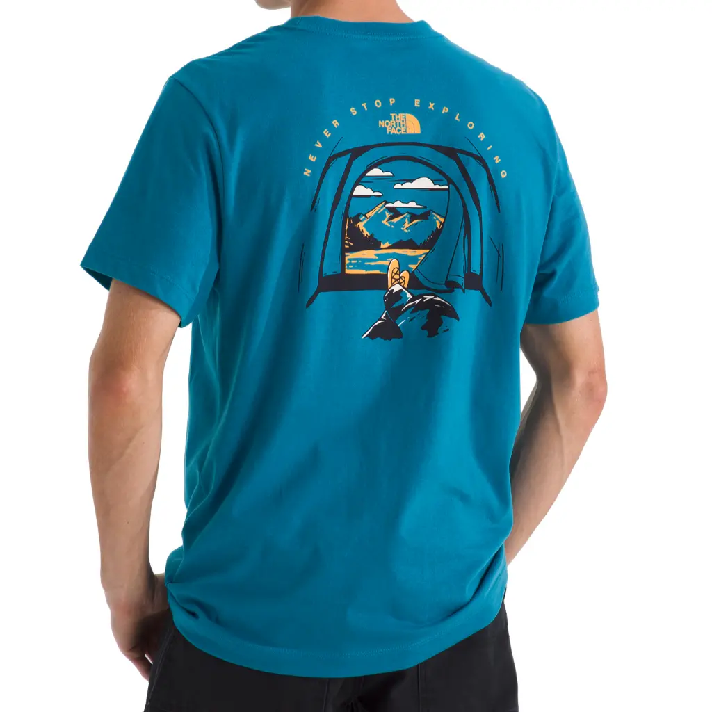 The North Face Evolution Tent S/S Tee - Dusk Blue Bom 1