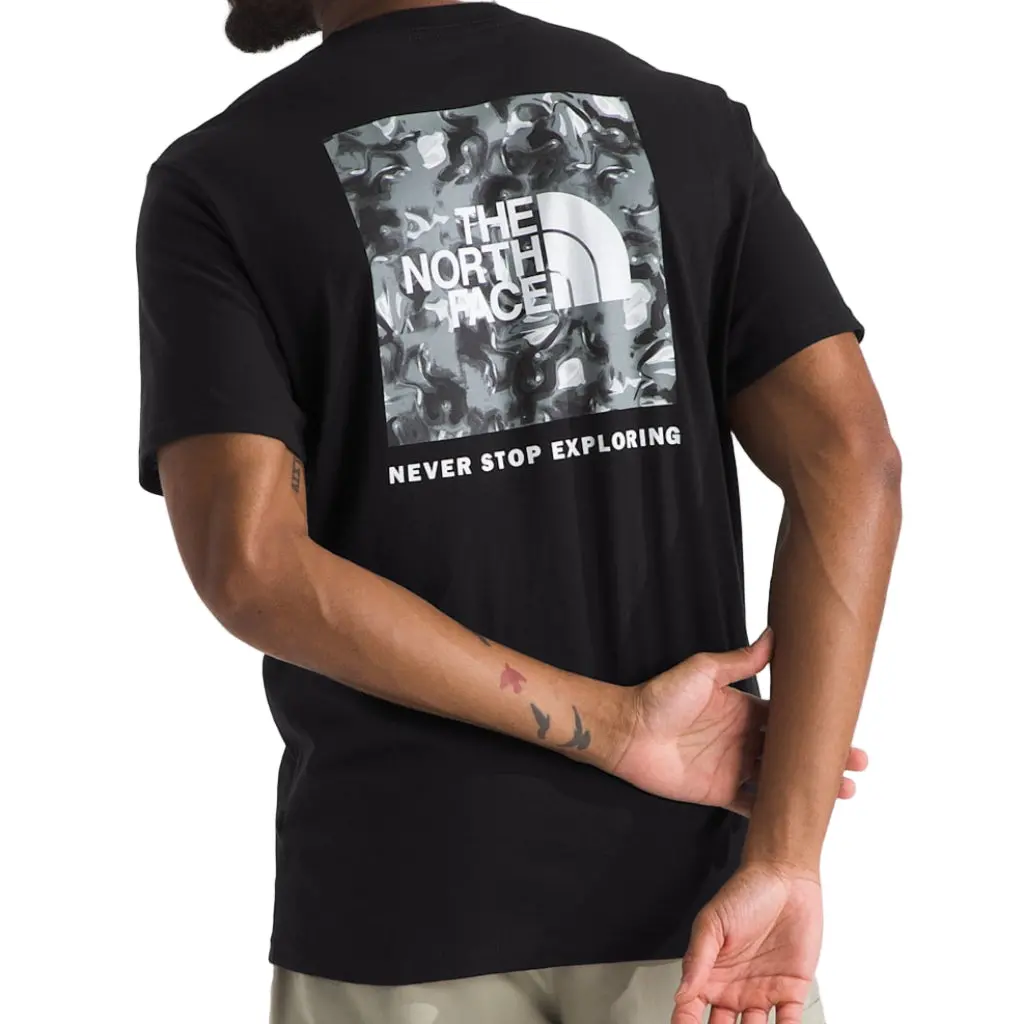 The North Face Box Nse S/S Tee - Black/Multi Wzy 1