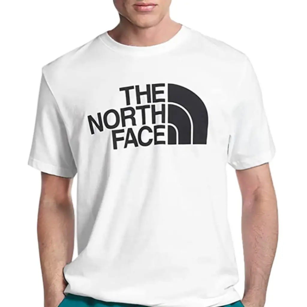 The North Face Core Half Dome S/S Tee - Tnf White/Black La9 1