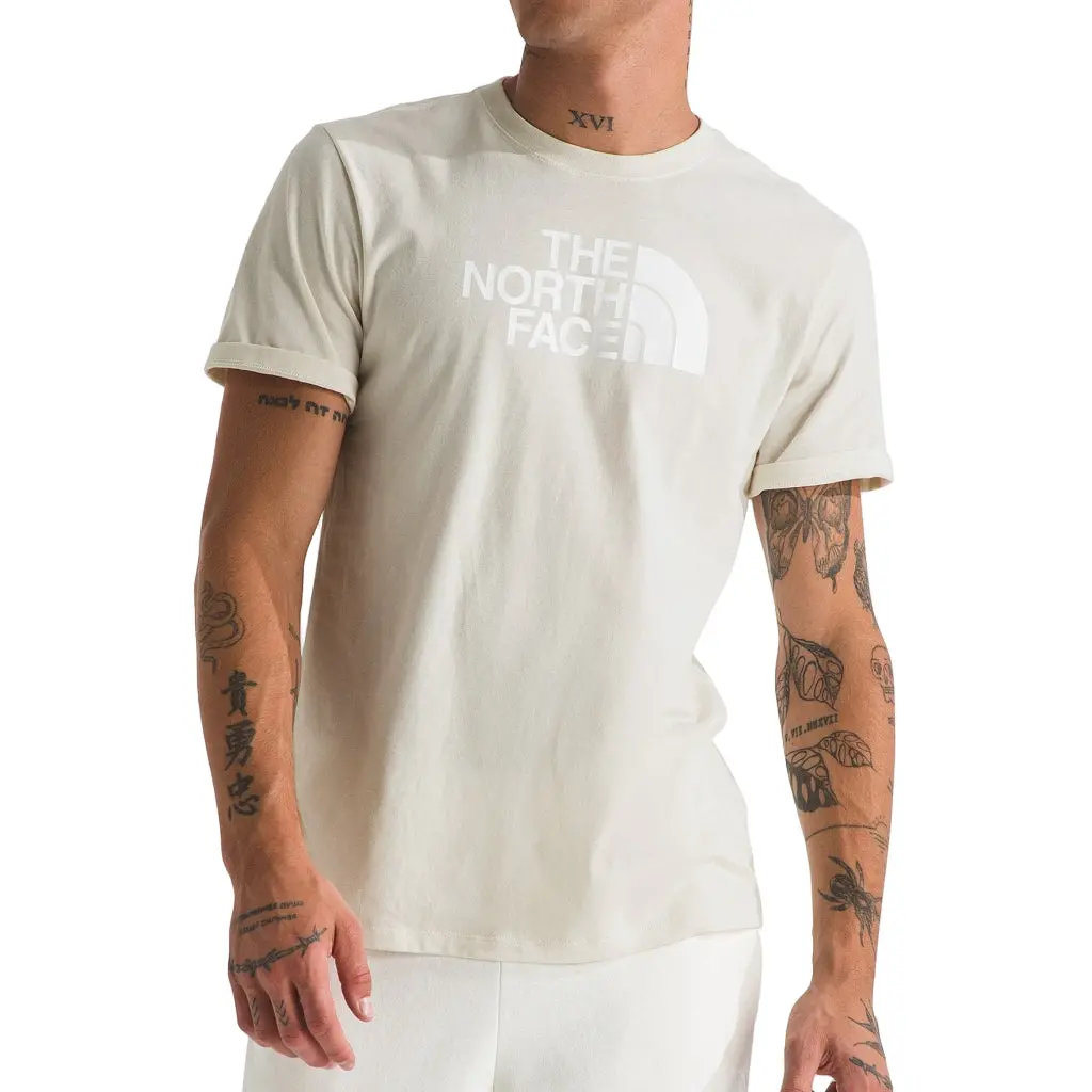 The North Face Core Half Dome S/S Tee - White Dune Ubo 1