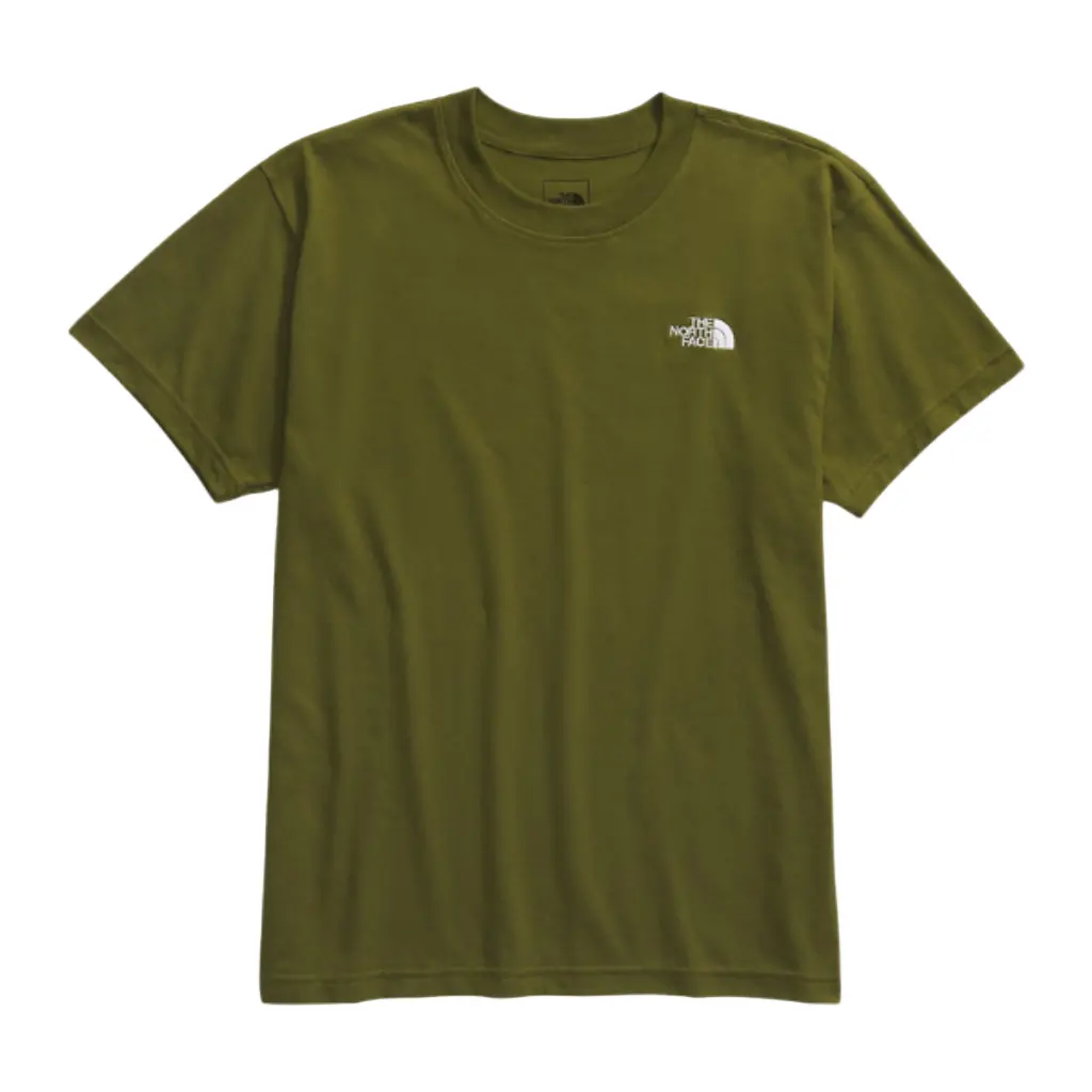 The North Face Evolution Box Fit S/S Tee - Olive/White Toe 1