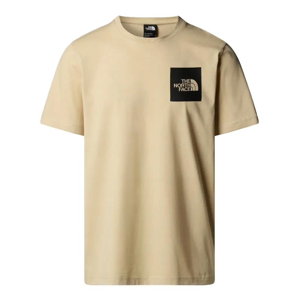 The North Face Fine S/S Tee - Gravel 3X4 1