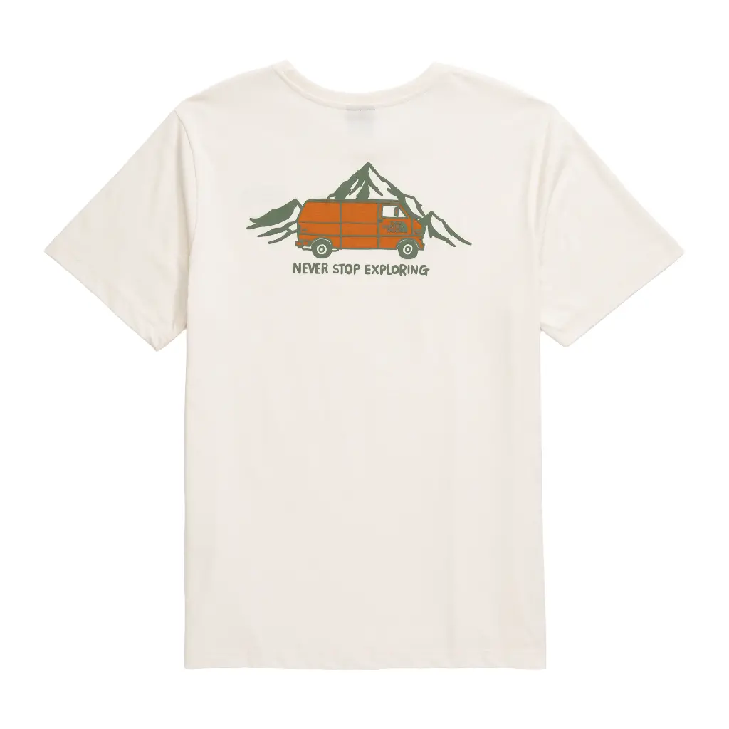 The North Face Outdoor S/S Tee - White Dune Qli 1