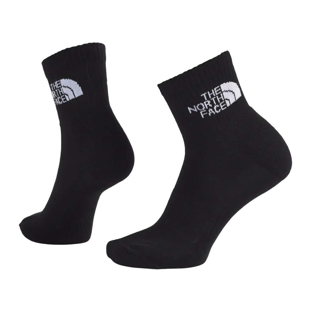 The North Face Multi Sport Cush Quarter Socks 3Pk - Tnf Black Jk3 1