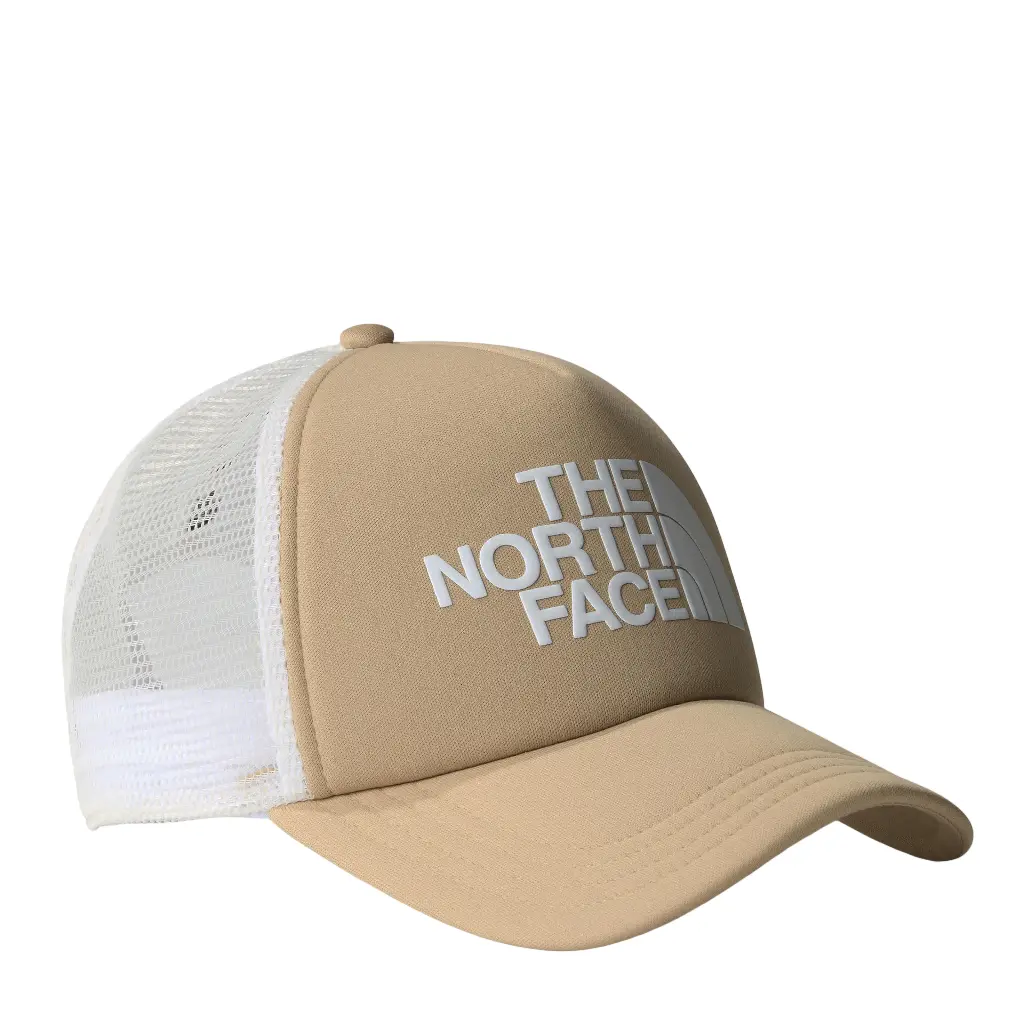 The North Face Tnf Logo Trucker Hat - Khaki Stone Hqi 1