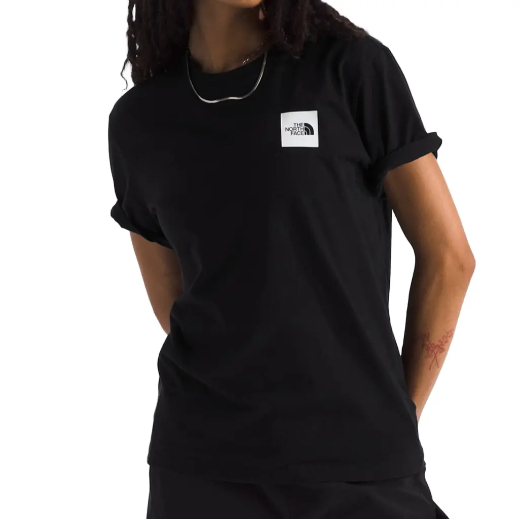 The North Face Women's Box Half Dome S/S Tee - Tnf Black Jk3 1