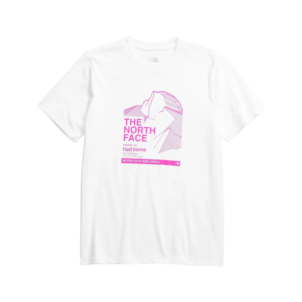 The North Face Women's Places We Love S/S Tee - Tnf White/Violet Ih1 1