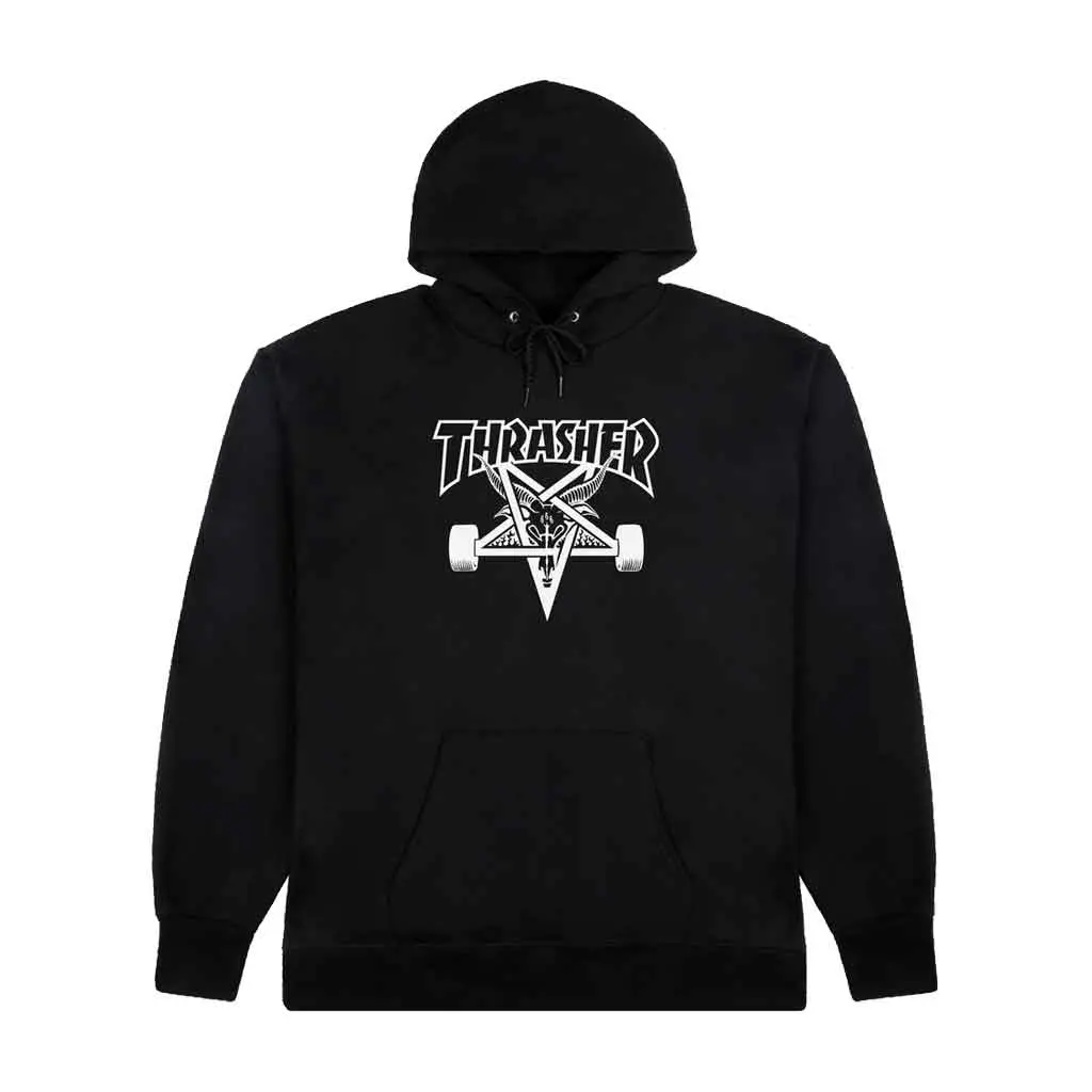 Thrasher Skate Goat Hood - Black 1