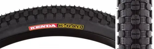 Tire Ken K-Rad Sport 24X1.95 Bk/Bk Src/60 Wire 65Psi 1