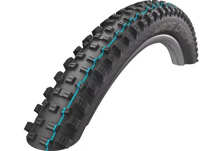 Tire Schwalbe Hans Dampf Perf Twin 27X.5X2.35 Bk/Bsk Addix E25 Tlr Fold 1